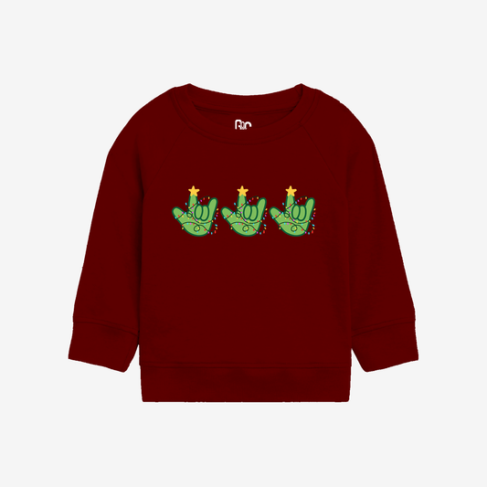 Christmas ILY Toddler Crewneck