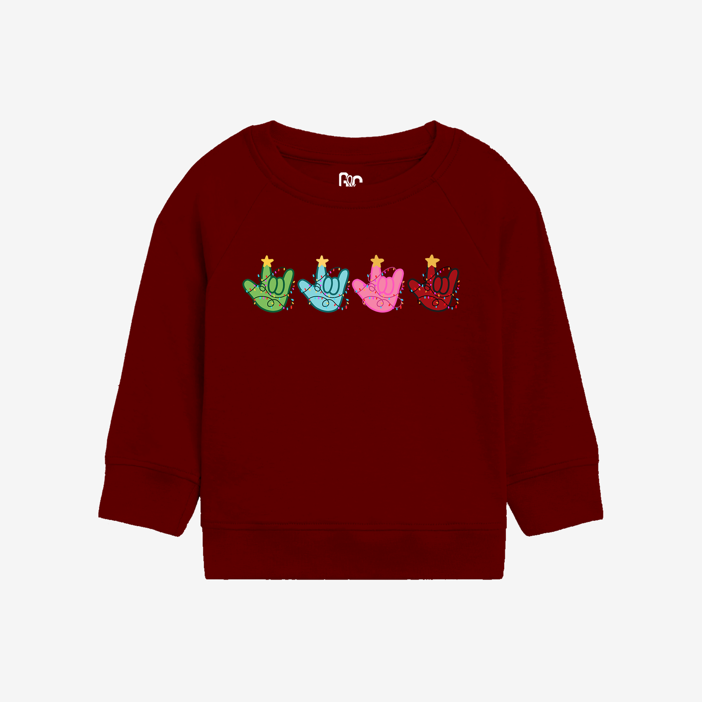 Twinkle ILY Toddler Crewneck
