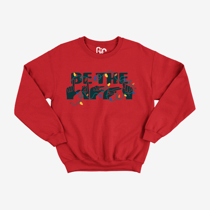 Be the Light Youth Crewneck