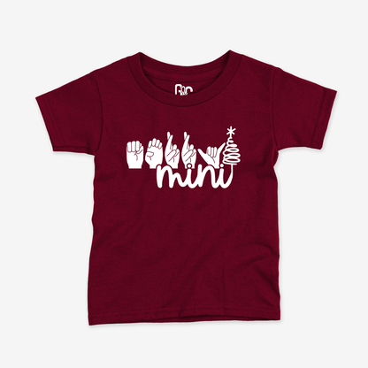 Merry Mini White Toddler Tee