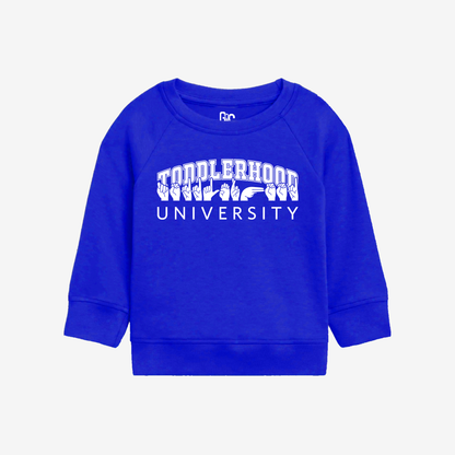 Toddlerhood University Toddler Crewneck