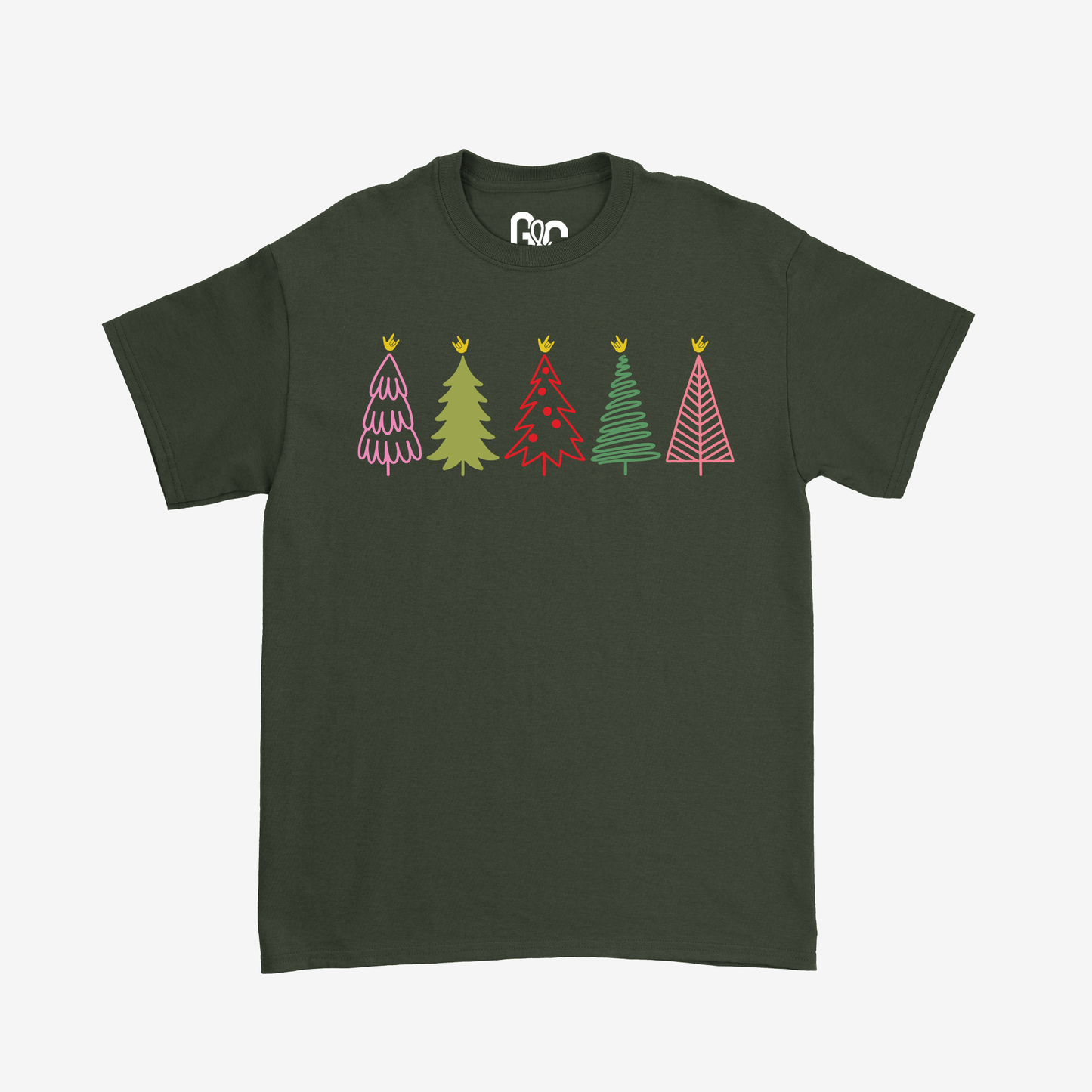 ILY Christmas Tree Tee