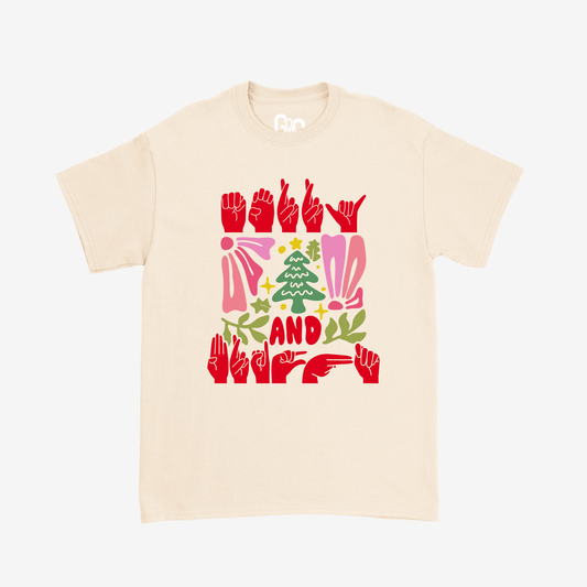 Merry Bright Colorful Tee