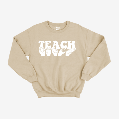 Teach Crewneck