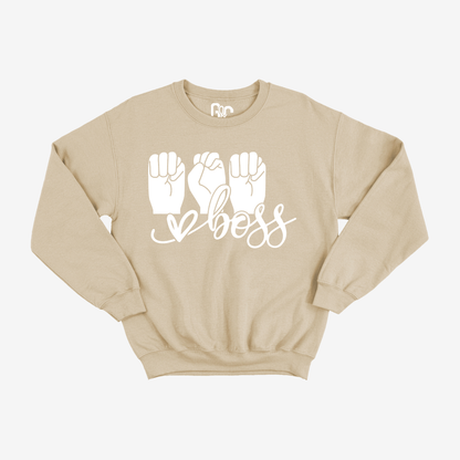 Mom boss Crewneck