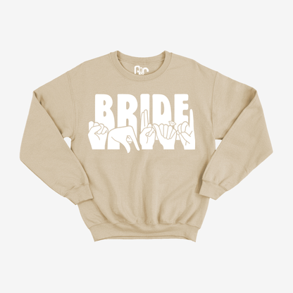 Bride Squad Dimond Crewneck