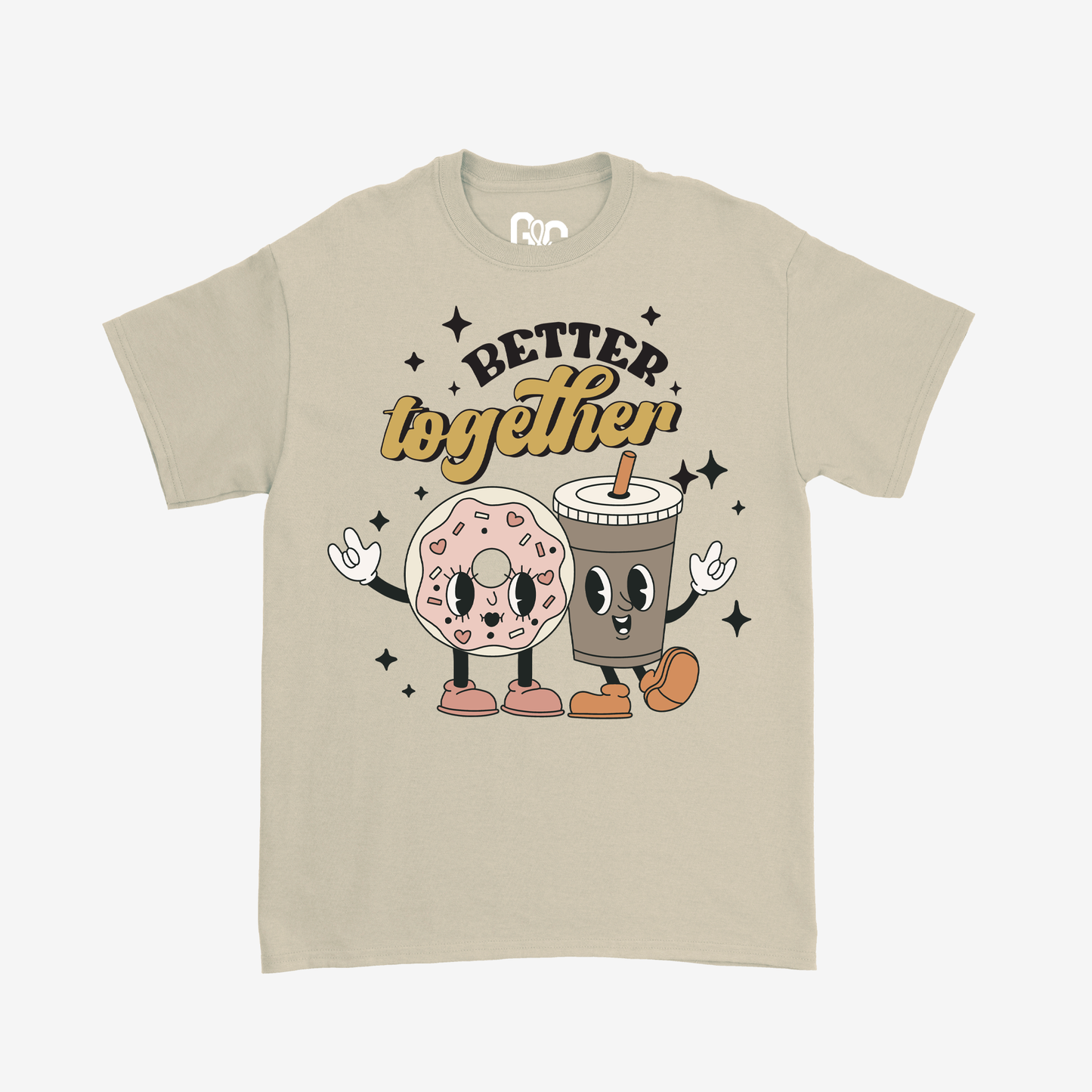 Better Together - Donut & Drink Tee