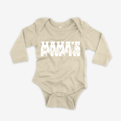 Mama's Pumpkins Onesie Sleeve