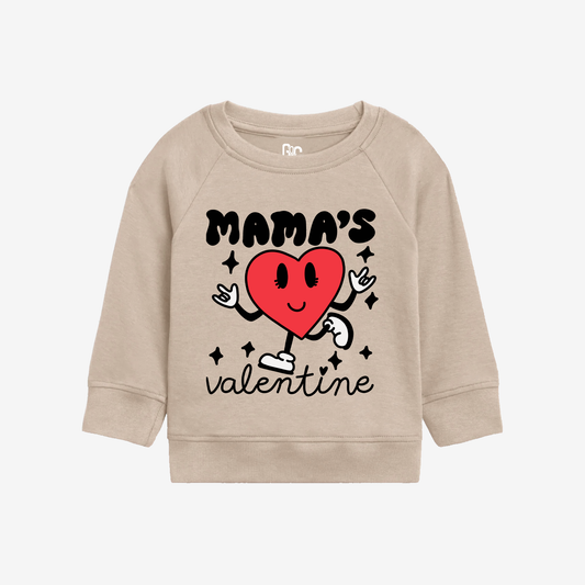 Mama’s Valentine Toddler Crewneck