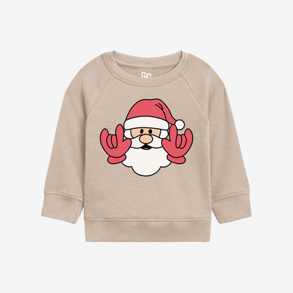 Santa ILY Toddler Crewneck
