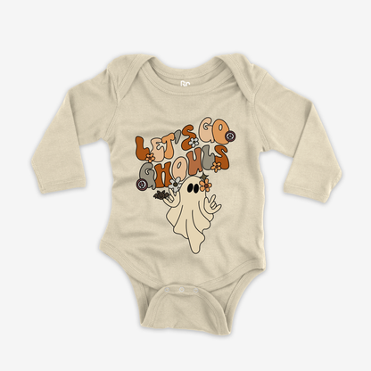 Let’s Go Ghouls Onesie Sleeve
