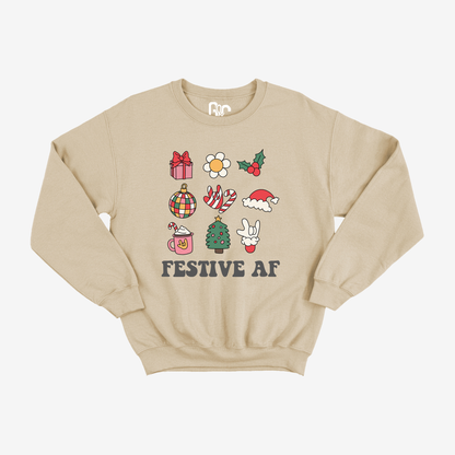 Festive AF Crewneck