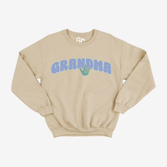 Grandma+ILY Crewneck