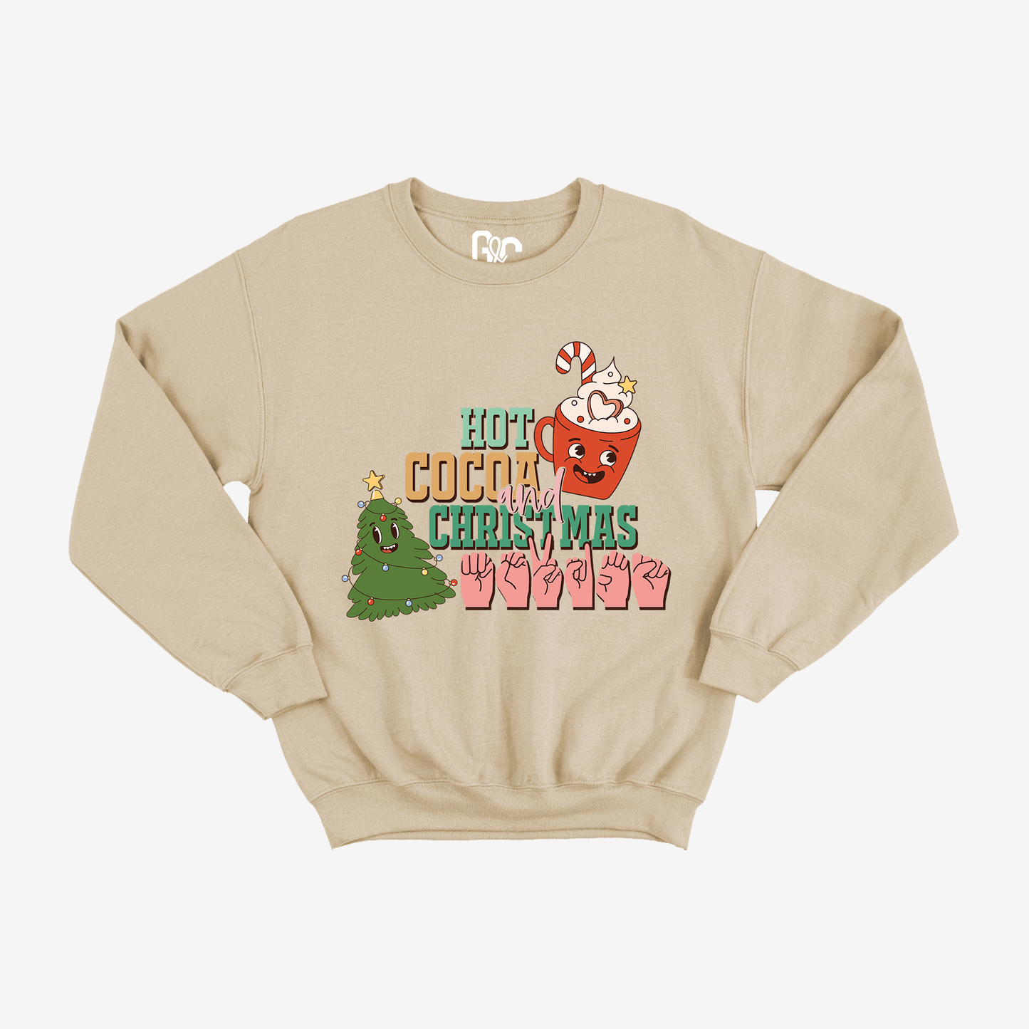 Hot Cocoa & Christmas Movies Crewneck