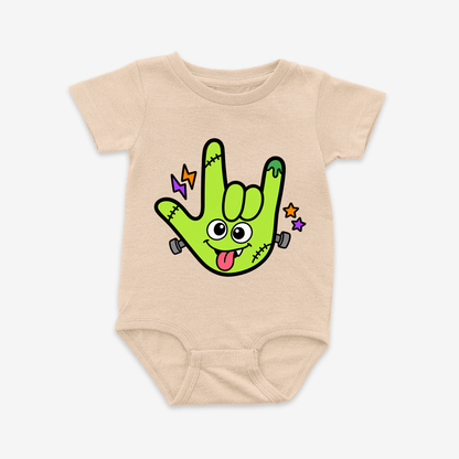 Frankenstein ILY Onesie Tee
