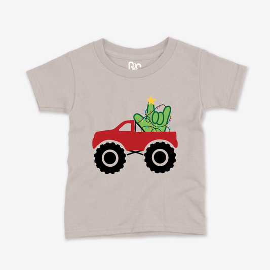Truck ILY Xmas Toddler Tee