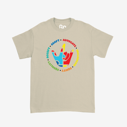 Adapt Advocate ILY... Tee