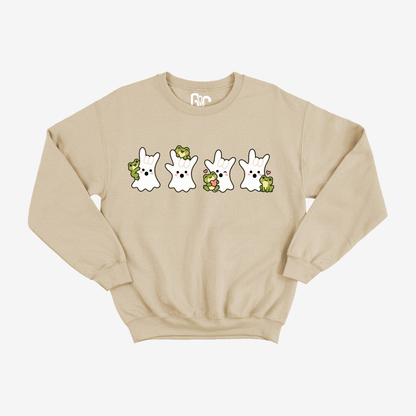 Frog ILY Ghost Crewneck