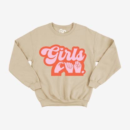 Girls Can Crewneck