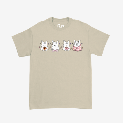 Cozy ILY Ghost Tee