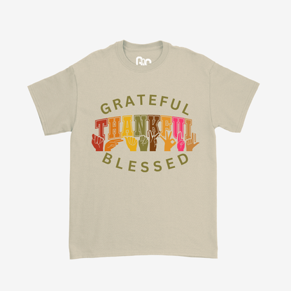 Grateful.Thankful.Blessed Tee