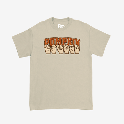 Faux Embroidery Pumpkin Season Tee