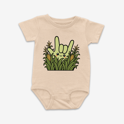 Corn Maze ILY Onesie Tee