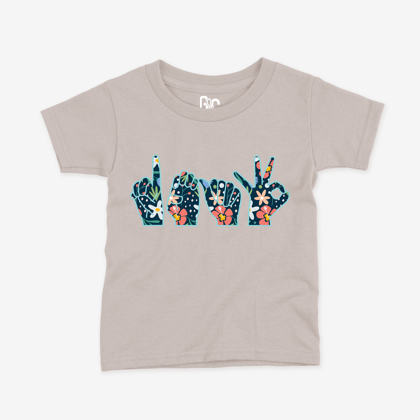Deaf Flower Toddler Tee