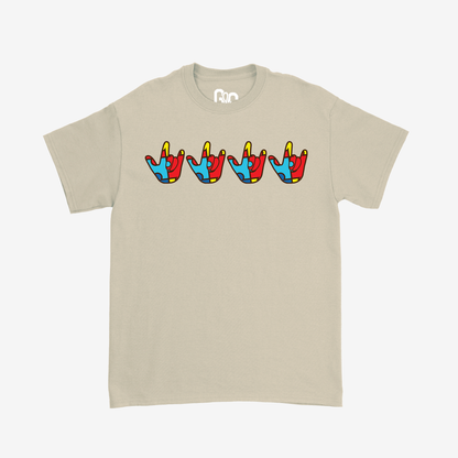 ILY Autism Puzzle Pattern Tee