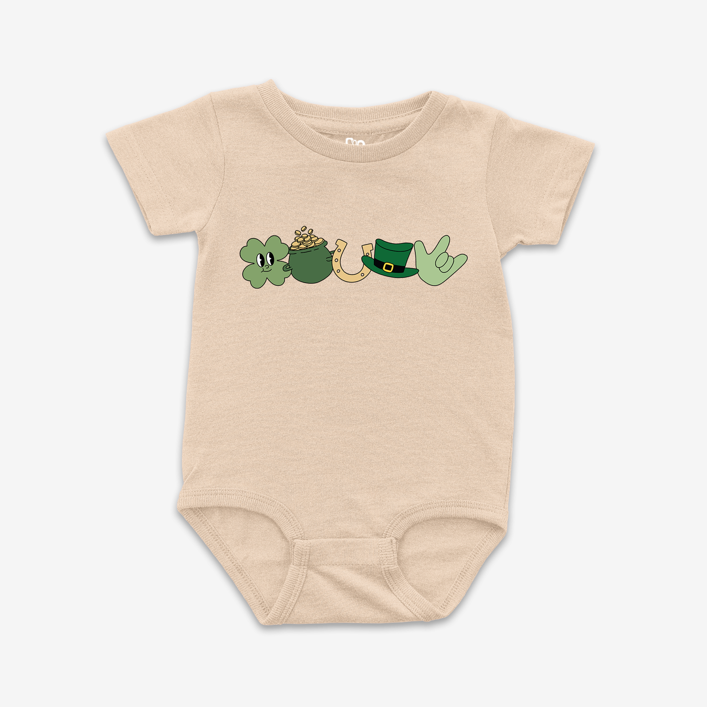 Charm Doodle ILY Onesie Tee