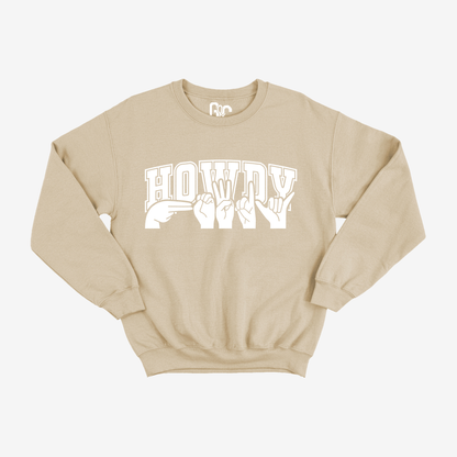 Howdy Varsity Crewneck