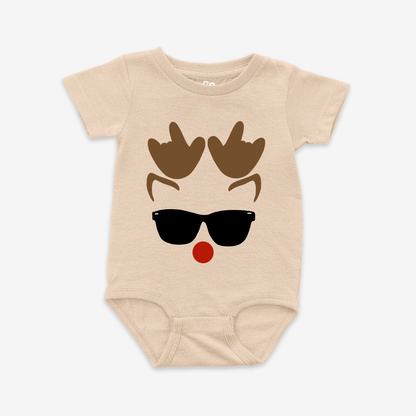 Reindeer ILY Onesie Tee