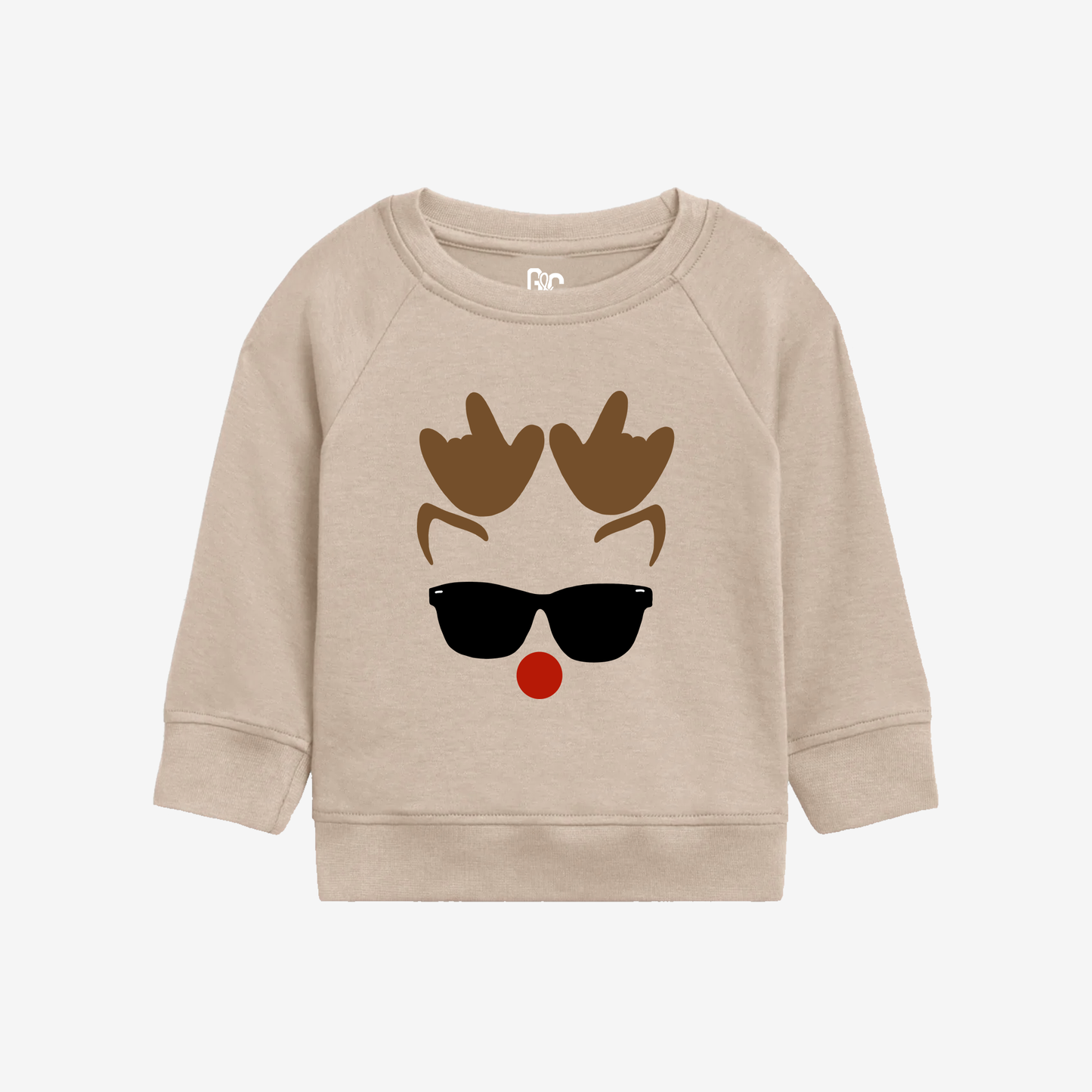 Reindeer ILY Toddler Crewneck