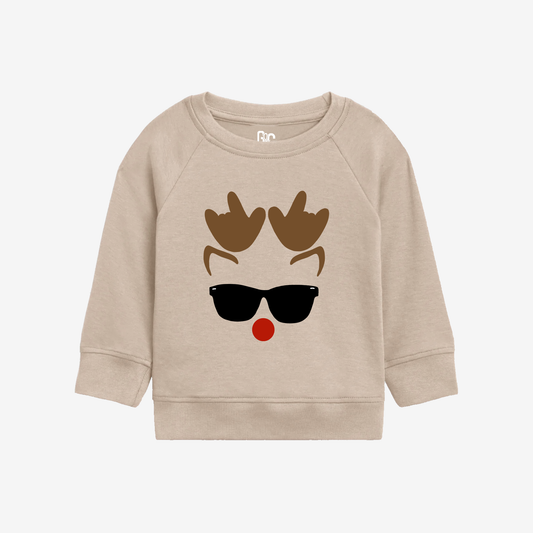 Reindeer ILY Toddler Crewneck