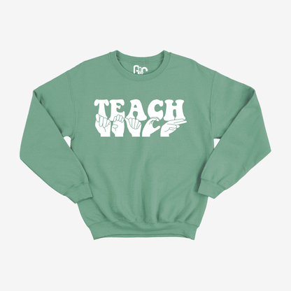 Teach Crewneck