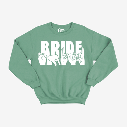 Bride Squad Dimond Crewneck