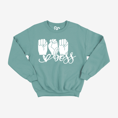 Mom boss Crewneck