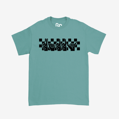 Checkered Daddy Tee