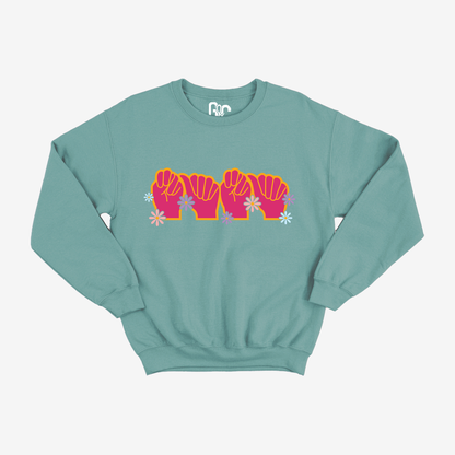 Nana Flower Crewneck