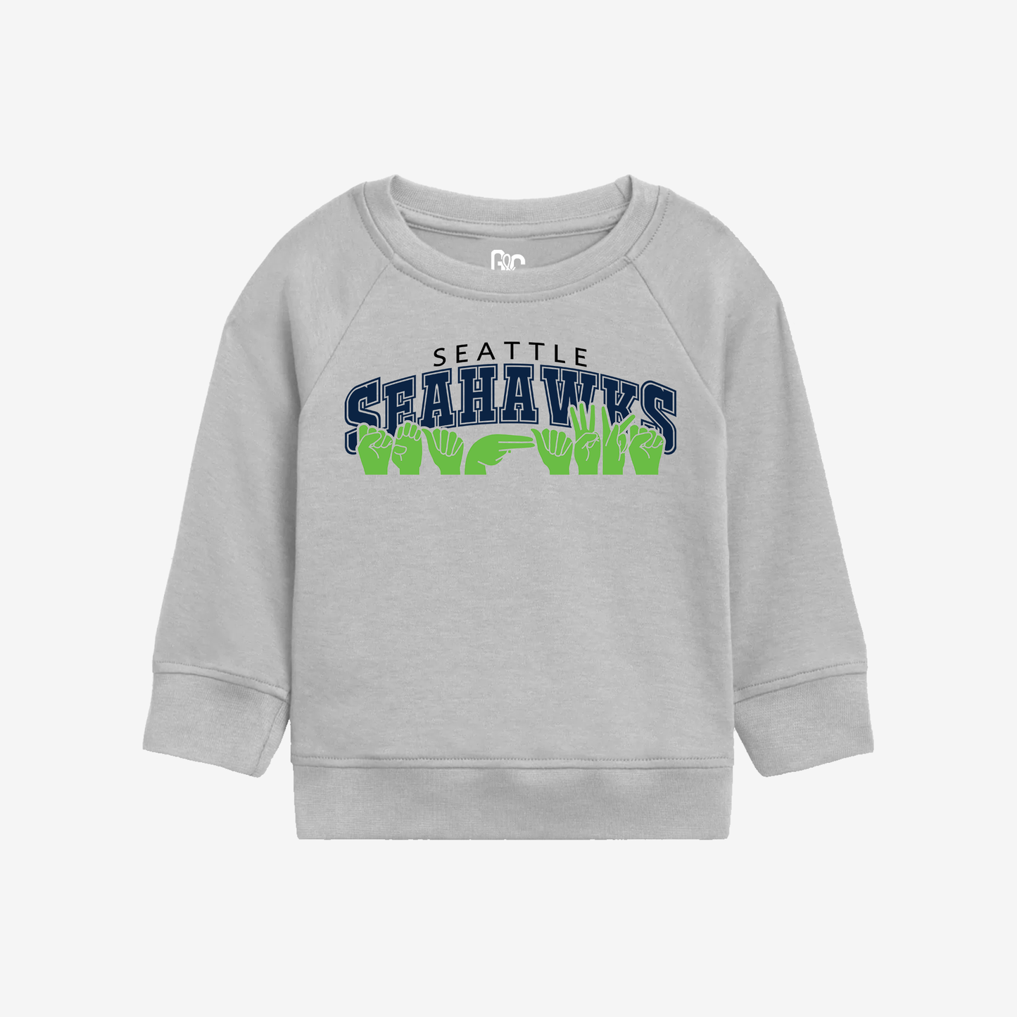 Seattle Seahawks Toddler Crewneck