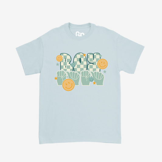 Retro Boy Mama Tee