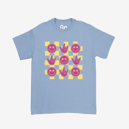 Flower Smiley Youth Tee