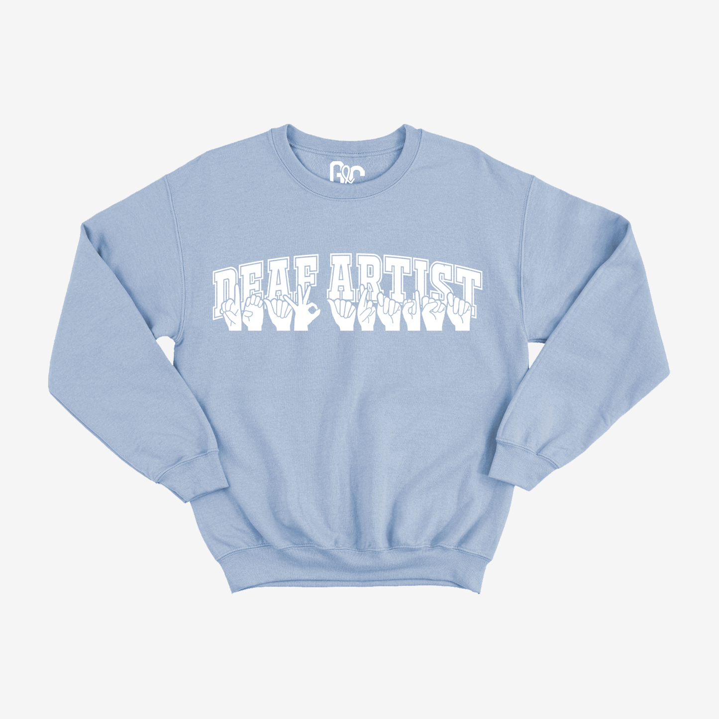 Deaf Artist Varsity Crewneck