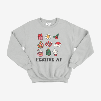 Festive AF Crewneck