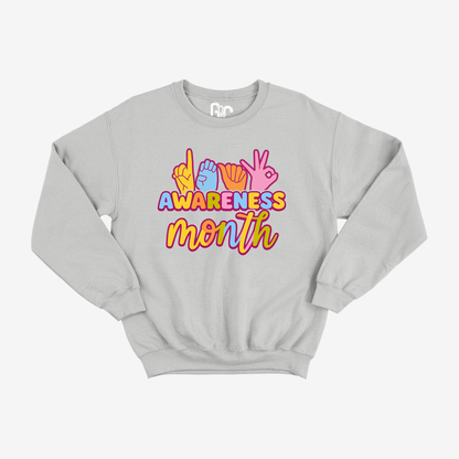 Deaf Awareness Month Crewneck