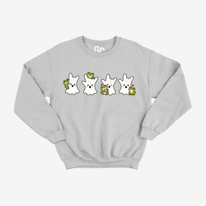 Frog ILY Ghost Crewneck