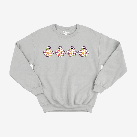 Vibrant Ghostly ILY Crewneck
