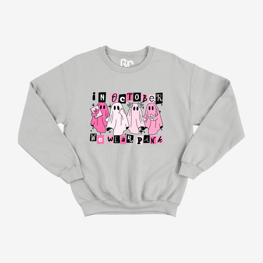 Ghost Pinktober Crewneck