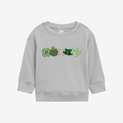 Charm Doodle ILY Toddler Crewneck