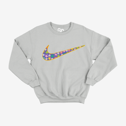 Flower ILY Swoosh Crewneck